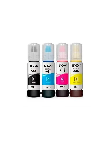 Pack de Tintas Epson 544 Originales / Todokcl