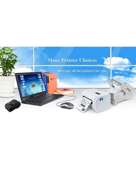 Impresora Térmica Etiqueta Mercado Envíos Flex Usb Bluetooth