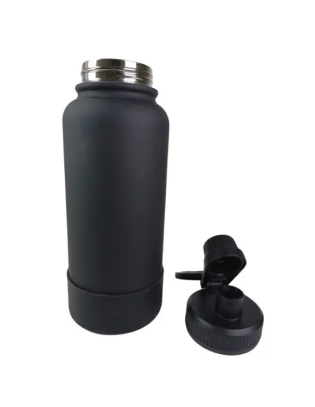 Botella de Agua de Acero Inoxidable de 650 ml con Soporte Magnético para Teléfono T-10003