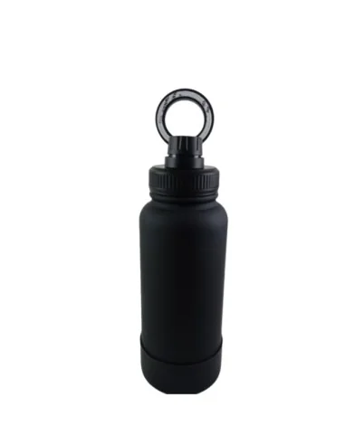 Botella de Agua de Acero Inoxidable de 650 ml con Soporte Magnético para Teléfono T-10003