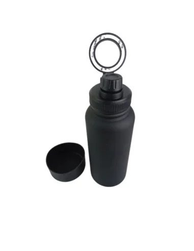Botella de Agua de Acero Inoxidable de 650 ml con Soporte Magnético para Teléfono T-10003