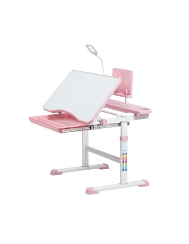 Escritorio de estudios Reclinable Ajustable Niños Rosa / Todokcl