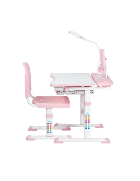 Escritorio de estudios Reclinable Ajustable Niños Rosa / Todokcl
