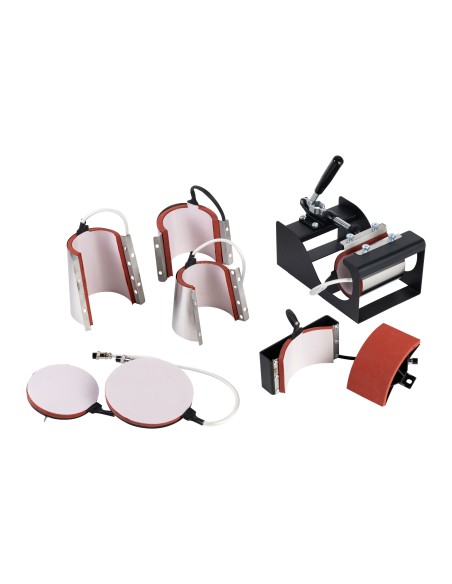 Maquina Sublimadora Estampadora 8 en 1 Plancha 38X38