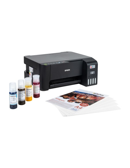 Kit Impresora para Sublimacion Epson L3210+ Hojas + 4 Tintas.