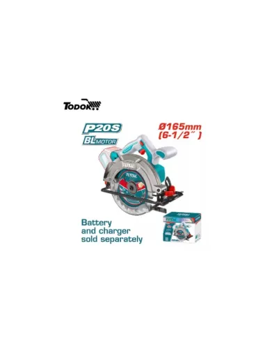 Sierra Circular Industrial 7 14 (185mm) 1400w + Disco Total Frecuencia 50Hz TS11418526