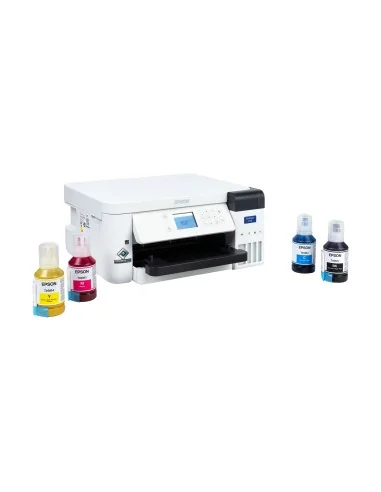 Kit Sublimadora 8 en 1 + Impresora F170 + hojas + tintas.