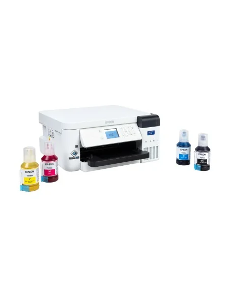 Kit Sublimadora 8 en 1 + Impresora F170 + hojas + tintas.