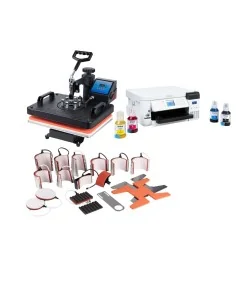 Kit de Sublimacion 15 en 1 + Impresora + Hojas + Tintas