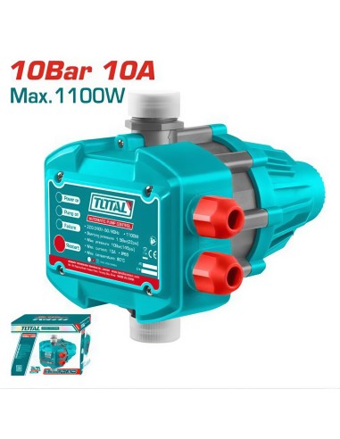 Kit Bomba Agua Centrífuga 750w 1 Hp + Controlador Total Color Turquesa