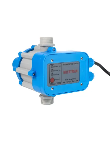 Kit Bomba de Agua Centrifuga 1 hp 750w + Controlador Automatico