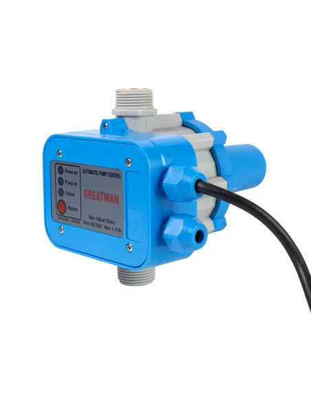 Kit Bomba de Agua Centrifuga 1 hp 750w + Controlador Automatico