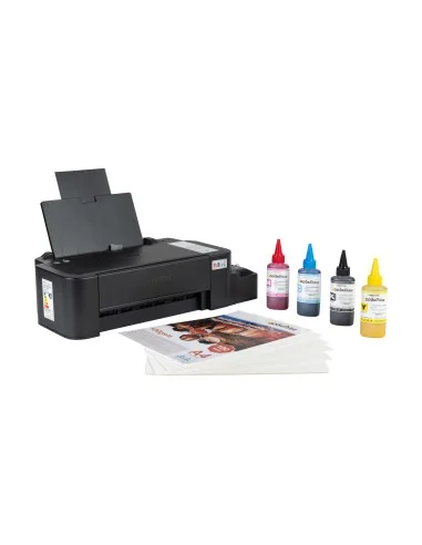 Kit De Estampadora 8 En 1 38x38 Impresora L121 Tintas Hojas