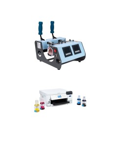 Kit De Estampadora De Tazas 3 En 1 + Impresoras Epson F170