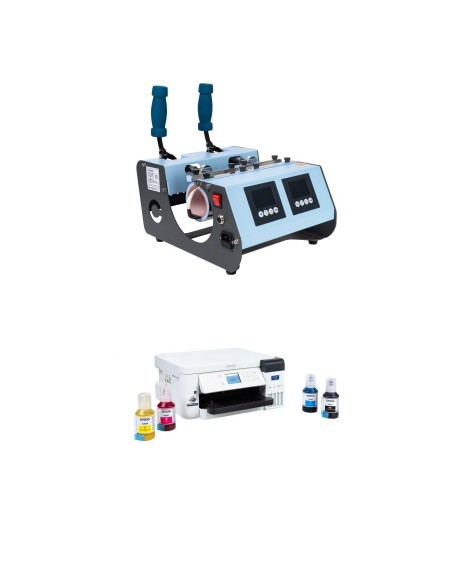 Kit De Estampadora De Tazas 3 En 1 + Impresoras Epson F170
