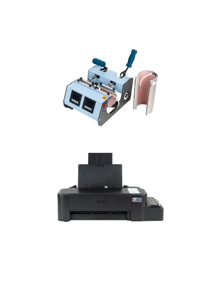Kit De Estampadora De Tazas 3 En 1 + Impresoras Epson L121