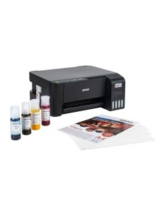 Kit Impresora Epson L1250 + Hojas De Sublimación + Tinta