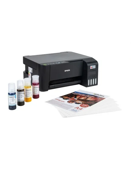 KIT-L1250Kit Impresora Epson L1250 + Hojas De Sublimación + Tinta