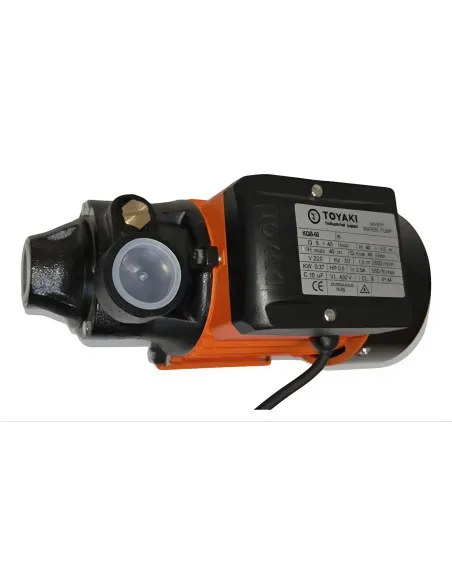 Bomba De Agua Periférica Kqb60 0,5hp 370w Toyaki