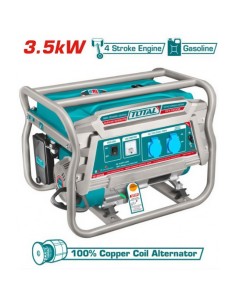 Generador Electrico Bencinero 3500w 15Lt Total TP135006 2