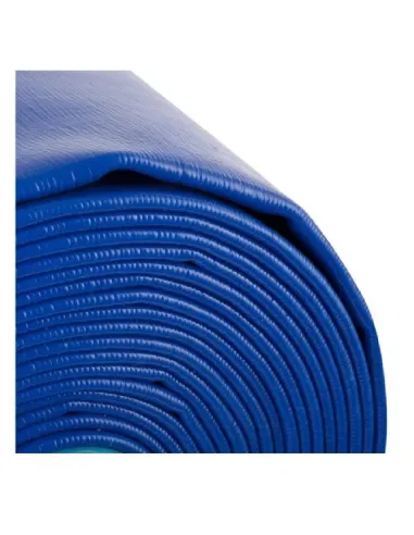 Manguera Plana 2 Pulgadas 4 Bar 100 Metros Riego Motobomba Color azul riego