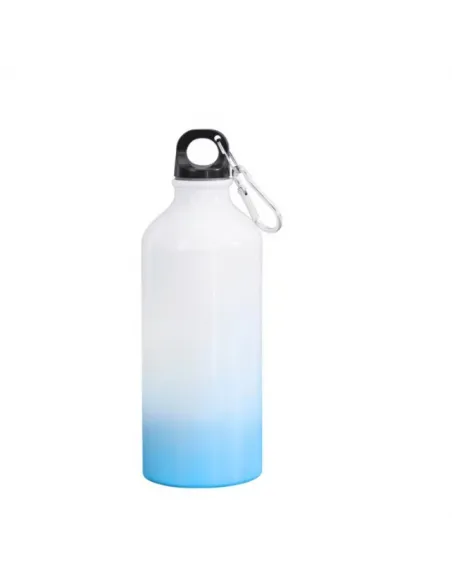 Botella De Aluminio Para Sublimación 600ml Color Degradado + Caja