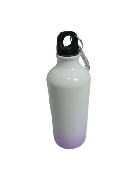 Botella De Aluminio Para Sublimación 600ml Color Degradado + Caja