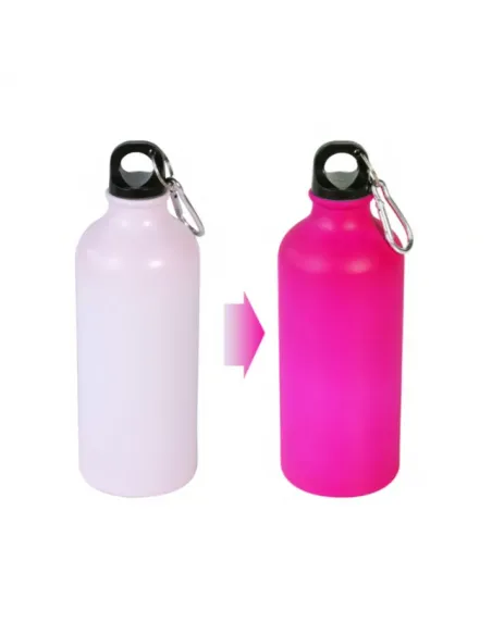 Pack de 10 Botellas Mágicas para Sublimación de Aluminio Rosa / 600ml