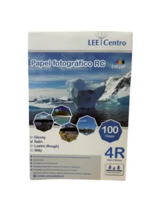 Papel Satinado 4R P 100 Hojas