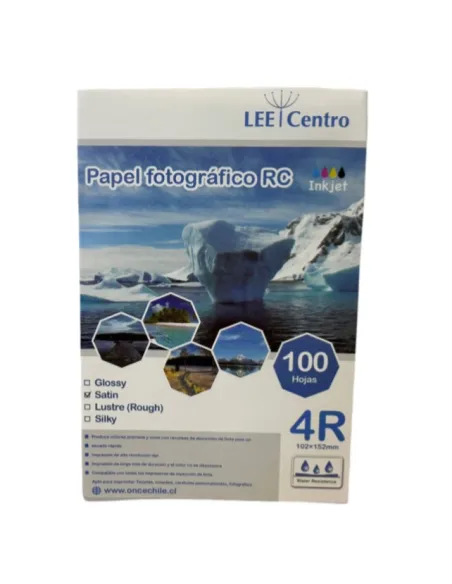 Papel Satinado 4R P 100 Hojas
