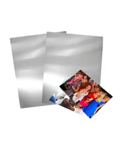 Pack de 25 Laminas Placa De Aluminio Glossy Para Sublimar Hojas 20x30 Cm 2