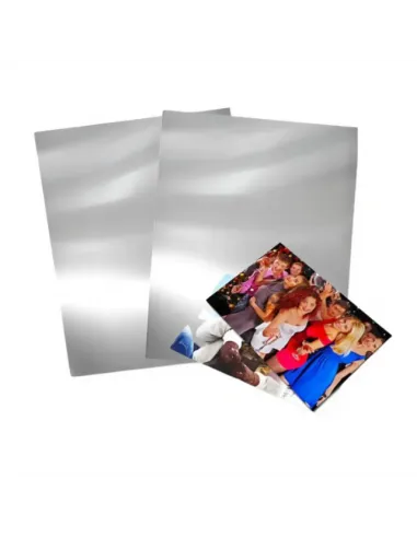 Pack de 25 Laminas Placa De Aluminio Glossy Para Sublimar Hojas 20x30 Cm