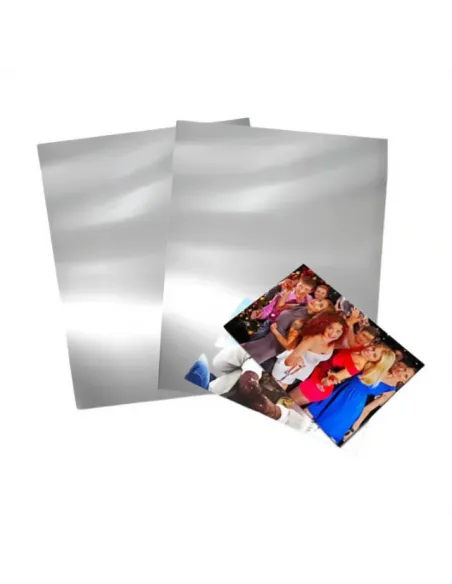 Pack de 25 Laminas Placa De Aluminio Glossy Para Sublimar Hojas 20x30 Cm