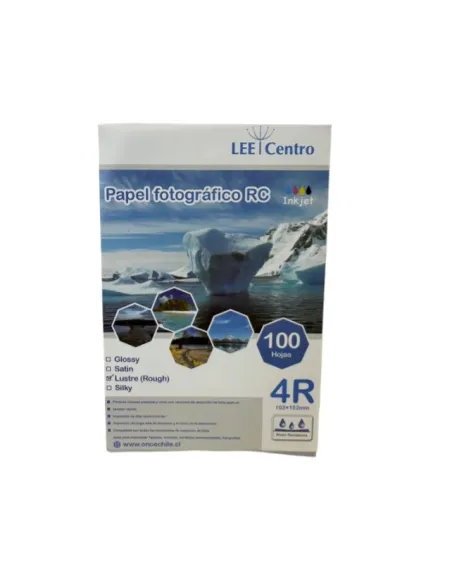 Papel Lustrado 4R P 100 Hojas
