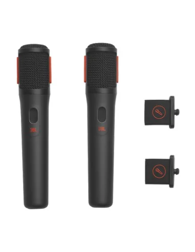 Parlante bluetooth JBL Partybox Encore 2 negro 2 micrófonos JBLPBENCORE22MICAM