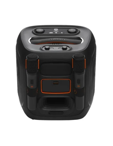 Parlante bluetooth JBL Partybox Encore 2 negro 2 micrófonos JBLPBENCORE22MICAM