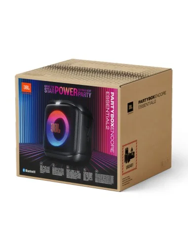 Parlante JBL PartyBox Essential Portátil con Bluetooth Negro