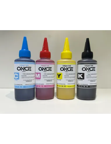 Pack De Tintas De Sublimación De 100ml Ymbc