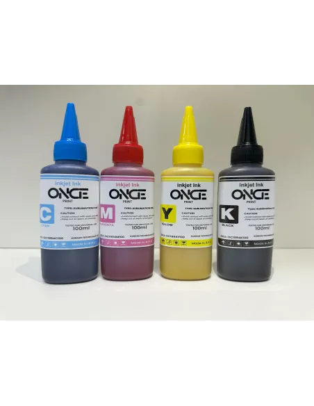 Pack De Tintas De Sublimación De 100ml Ymbc