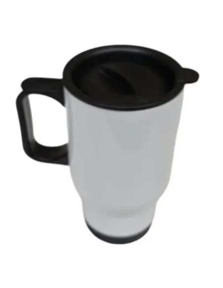 Mug Metálico Para Sublimación 14Oz con Tapa 450ML