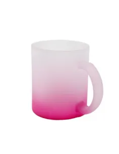 Vaso Empavonado Sublimable de 11Oz Rosado