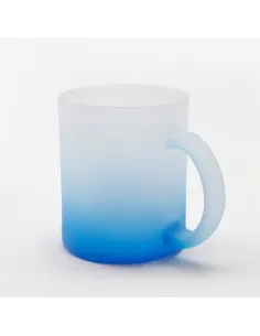 Vaso Empavonado Sublimable de 11Oz Azul