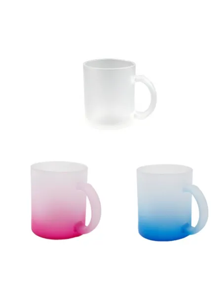 Vaso Empavonado Sublimable de 11Oz Blanco