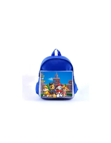 Mochila Escolar Sublimable 30x25 Azul