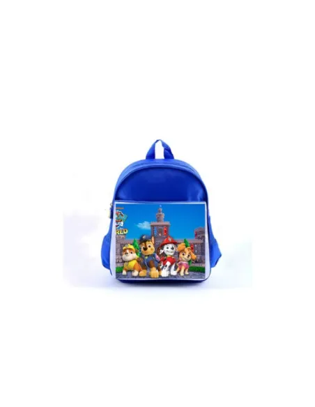 Mochila Escolar Sublimable 30x25 Azul
