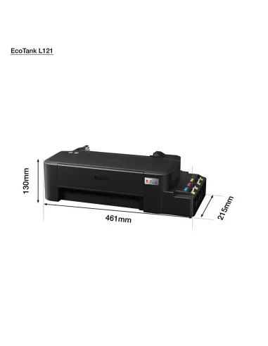 Impresora simple función a color Epson EcoTank L121 USB 220V