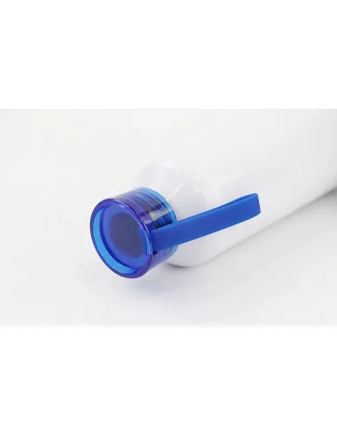 Pack de 12 Botellas Sport Para Sublimación 750ml Tapa Color Azul
