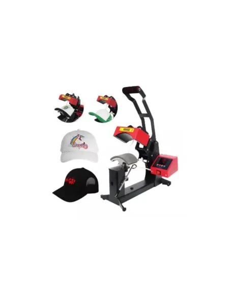 Estampadora Sublimadora Gorros Jockey Pantalla Touch