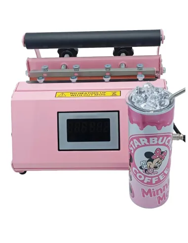 Maquina Estampadora De Tazas 30oz Rosada