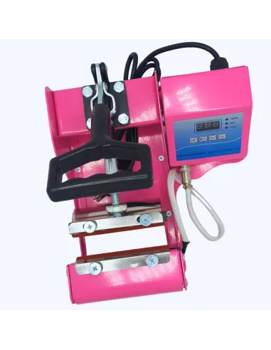 Maquina Estampadora Sublimadora Tazas 11oz Rosa